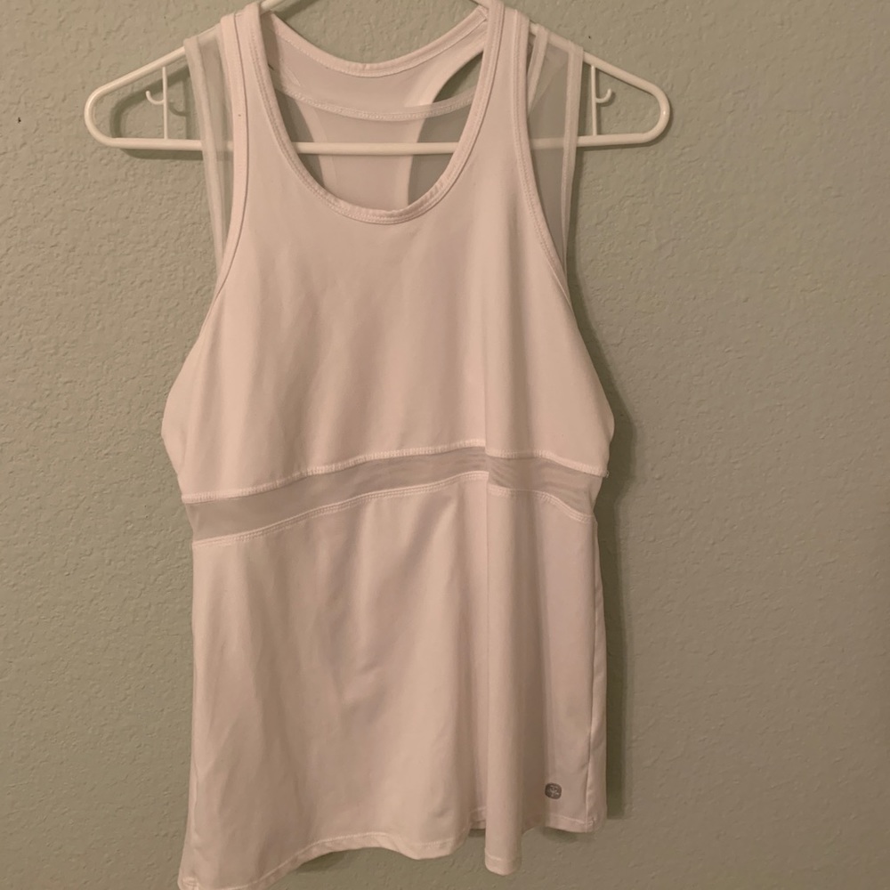 White Soybu Athletic Tank